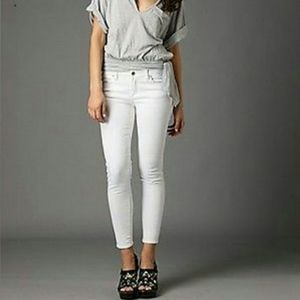Free People White Skinny Jean